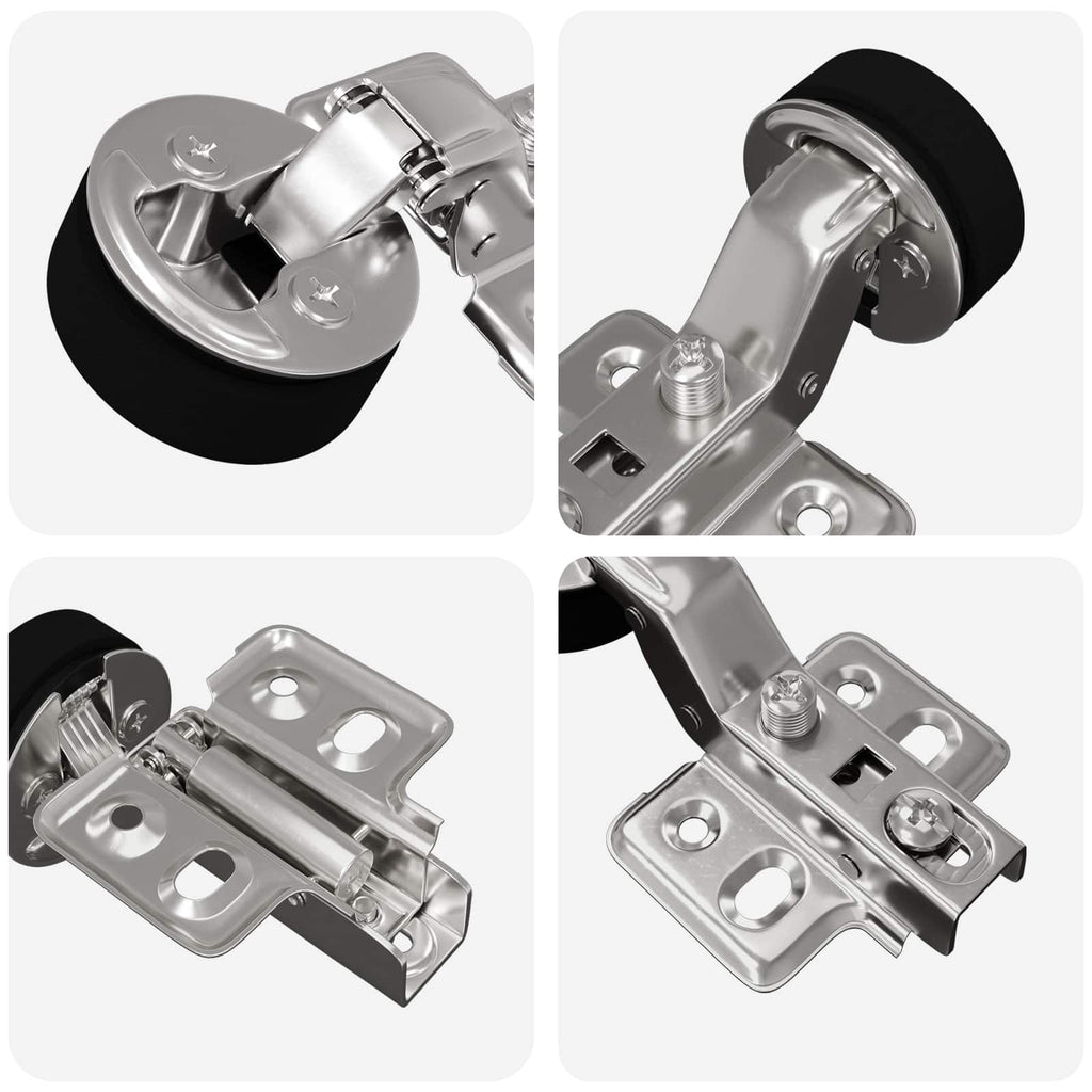 Scharnier 2 Pcs Silber 35 Mm Eisen
