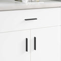 Griff 2 Pcs Schwarz 106 X 7,4 X 15,5 Mm Aluminium