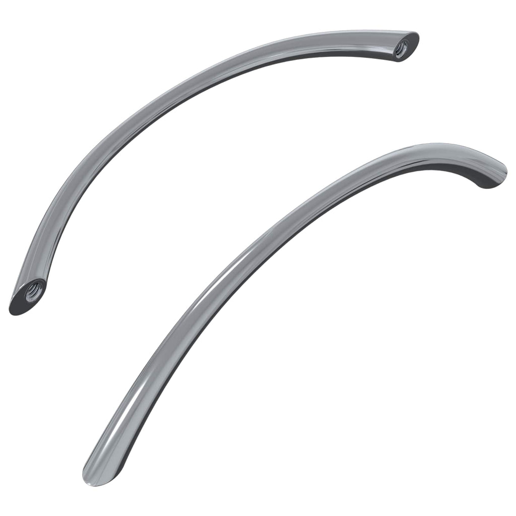 Griff 2 Pcs Silber 107 X 3,6 X 23 Mm Edelstahl