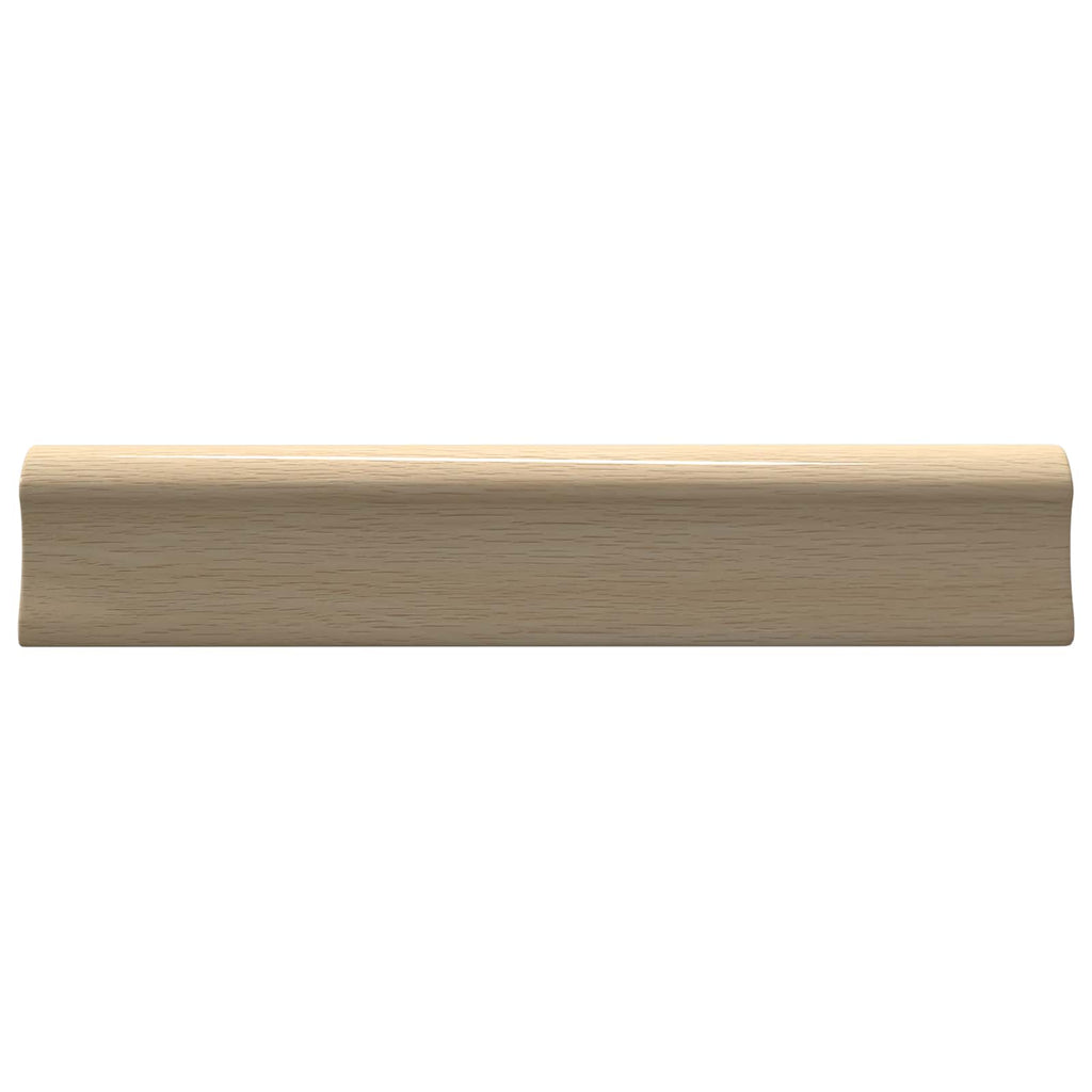 Gerader Griff 2 Pcs Natürliche Holzfarbe 130 X 25 X 30 Mm