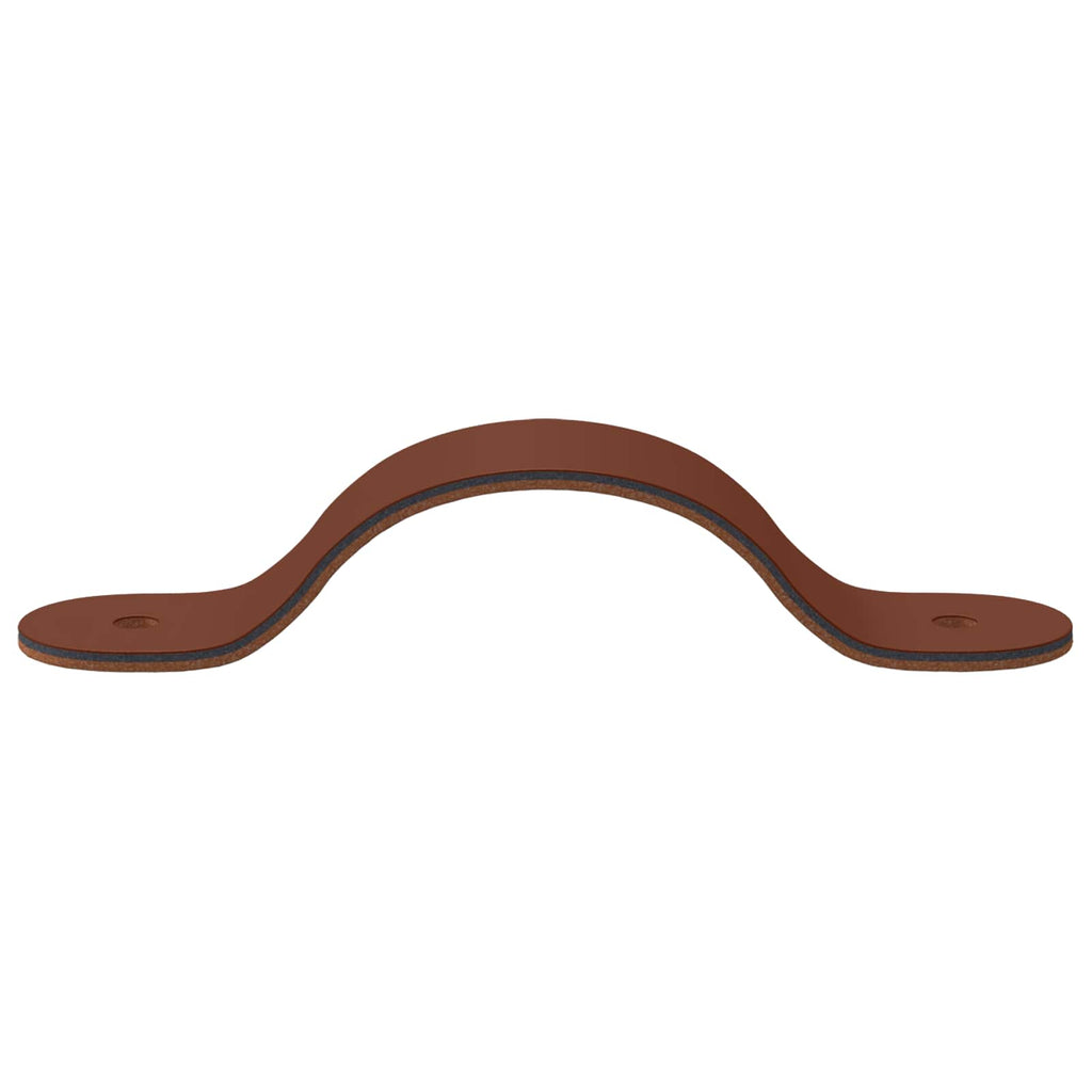 Schrankgriffe 2 Pcs Braun 140 X 25 X 2,3 Mm Pu