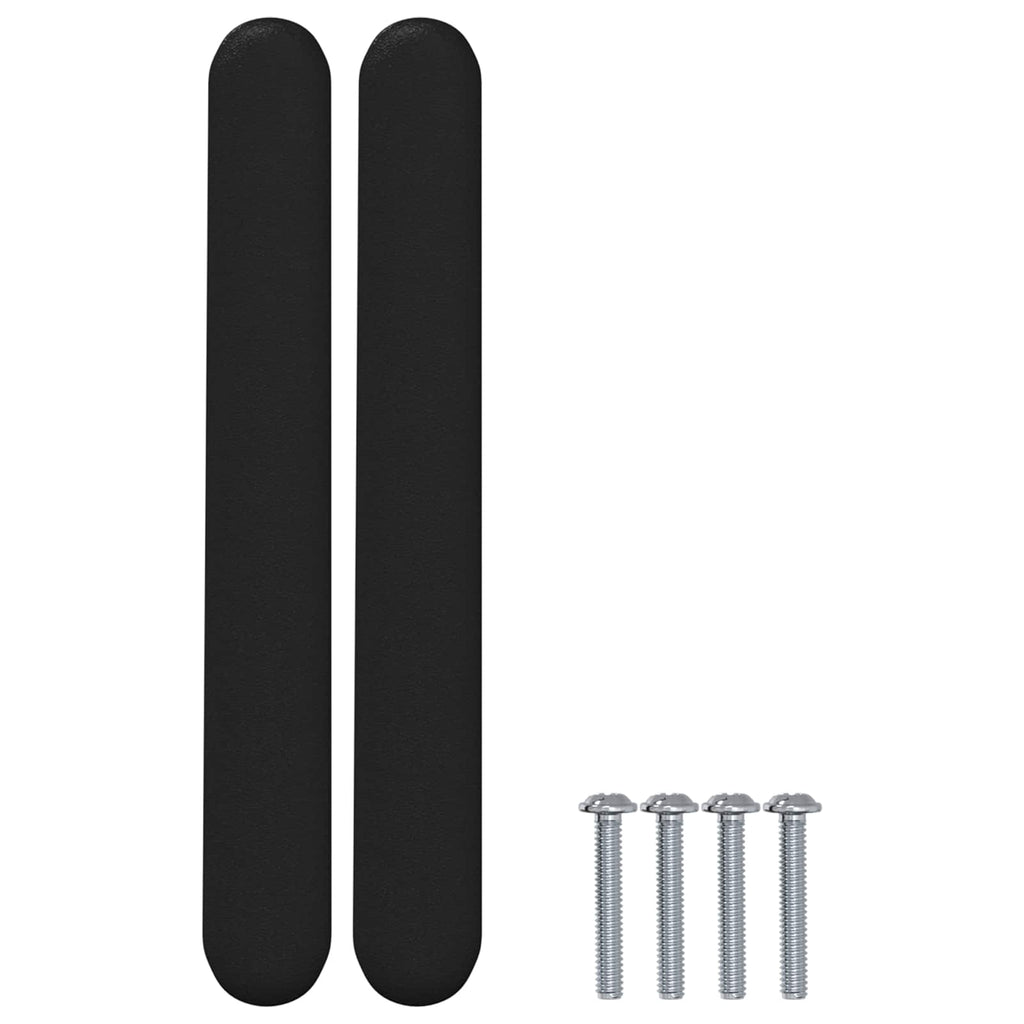Schrankgriff 2 Pcs Schwarz 121 X 16.6 X 28.3 Mm Eisen