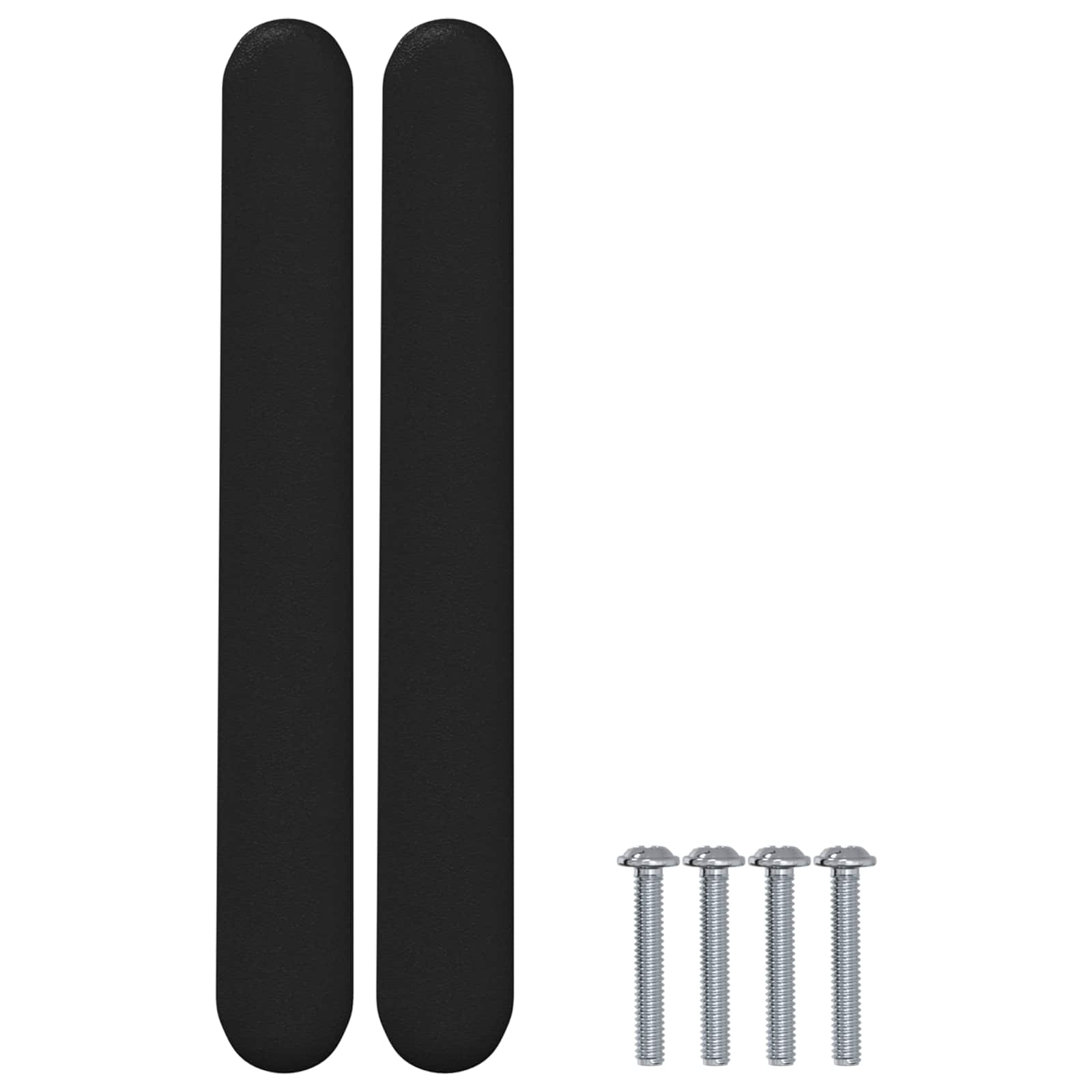 Schrankgriff 2 Pcs Schwarz 121 X 16.6 X 28.3 Mm Eisen