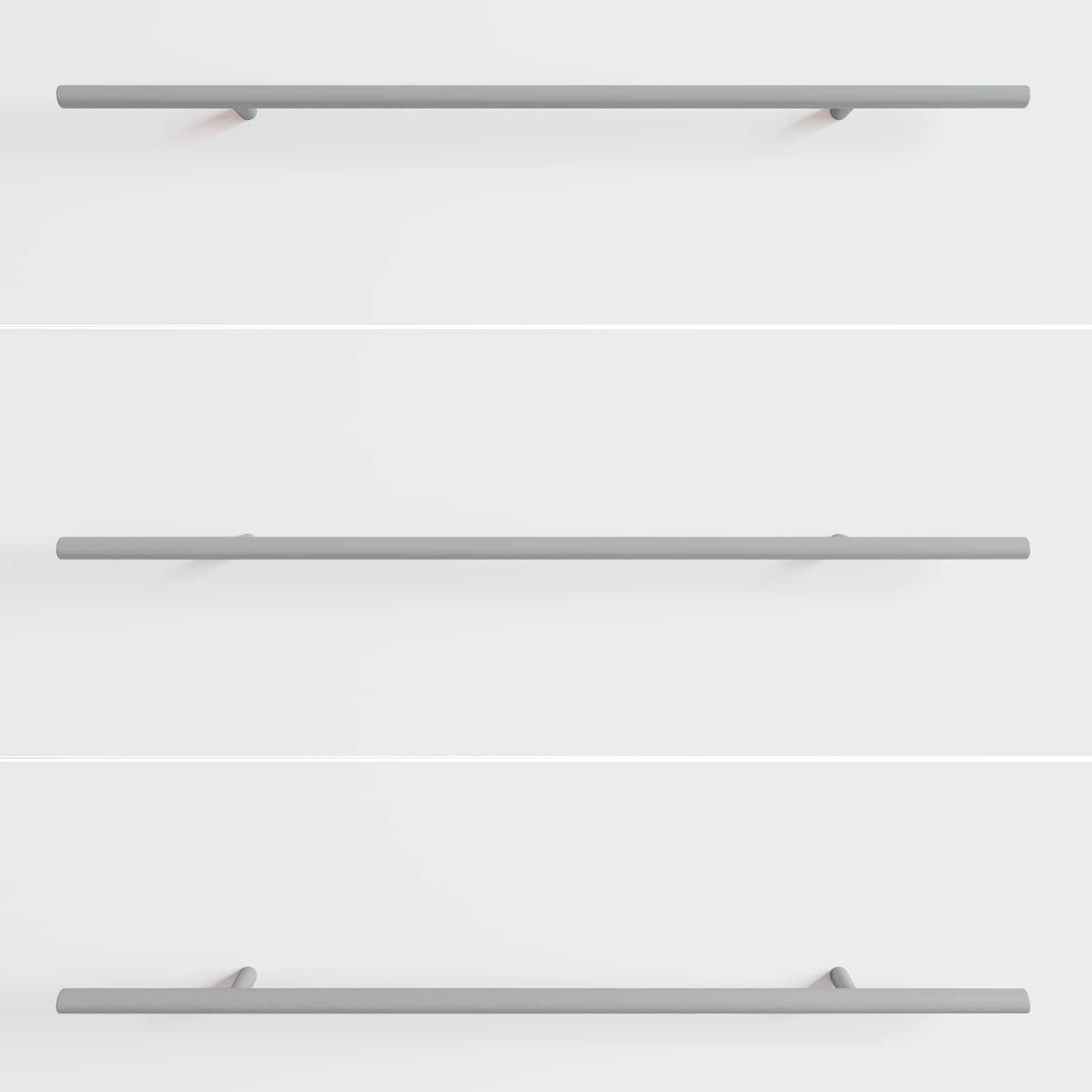 Griff 2 Pcs Silber 500 Mm Stahl