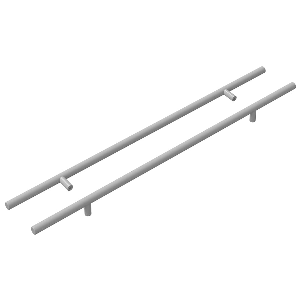 Griff 2 Pcs Silber 500 Mm Stahl