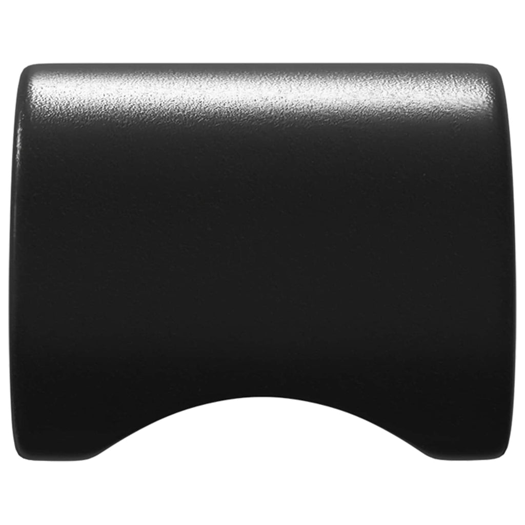 Schrankknopf 2 Pcs Schwarz 18 X 23 Mm Eisen