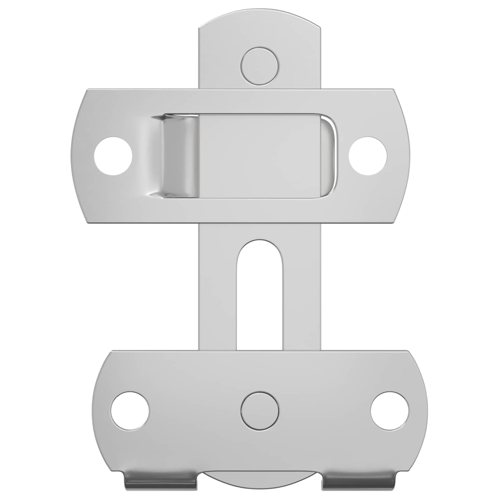 Türverschluss 2 Pcs Silber 70 X 8 Mm Stahl