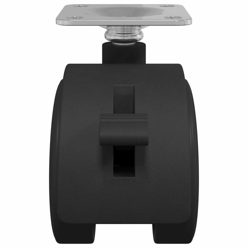 Rolle 2 Pcs Schwarz 39,5 X 39,5 X 37,8 Mm