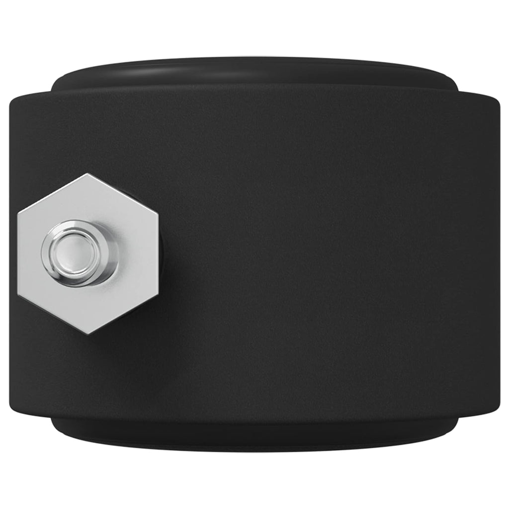 Rollen 2 Pcs Schwarz 40,1 X 37,8 Mm Pp Und Eisen