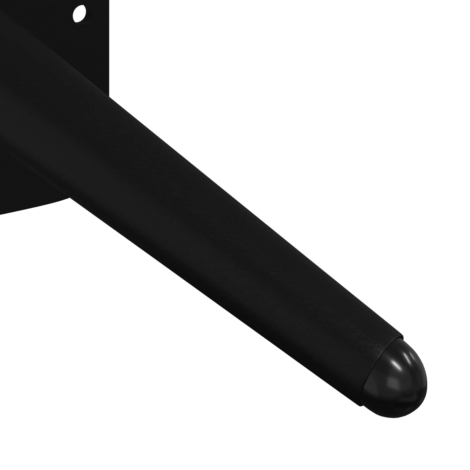Standfüße 2 Pcs Schwarz 56 X 56 X 100 Mm Eisen