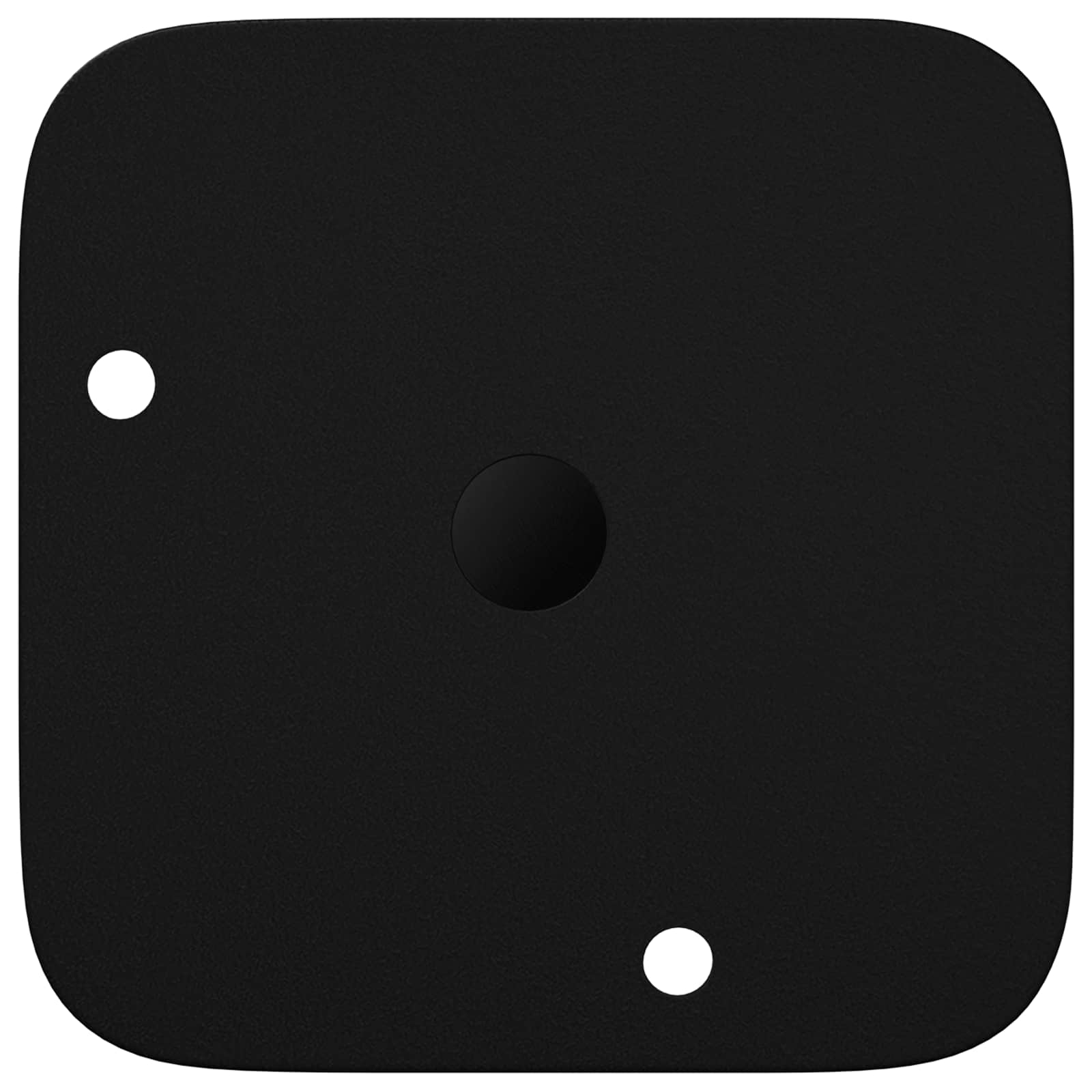 Standfüße 2 Pcs Schwarz 56 X 56 X 100 Mm Eisen