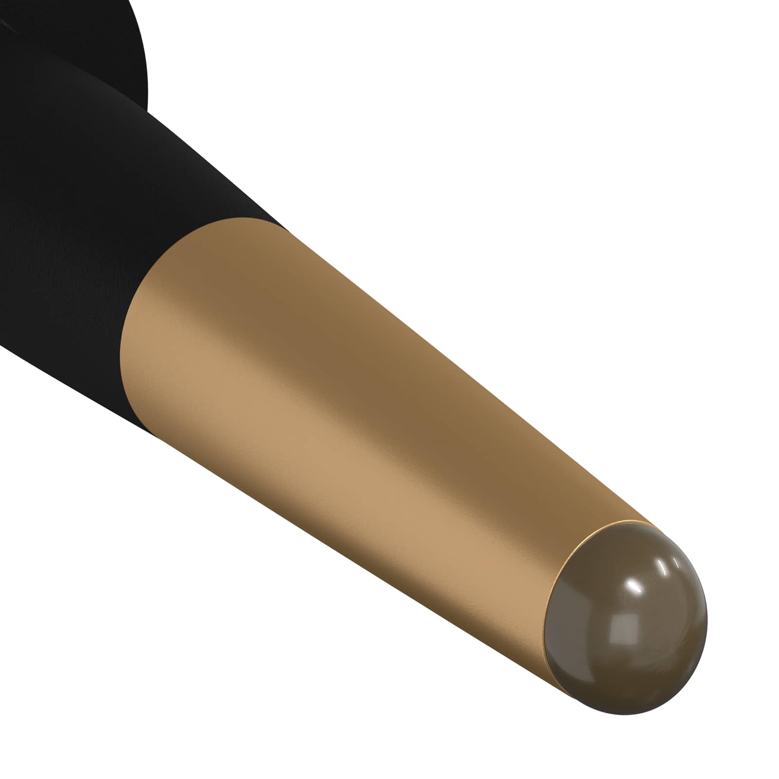 Möbelbeine 2 Pcs Schwarz Und Gold Ø 40 X 98 Mm Eisen