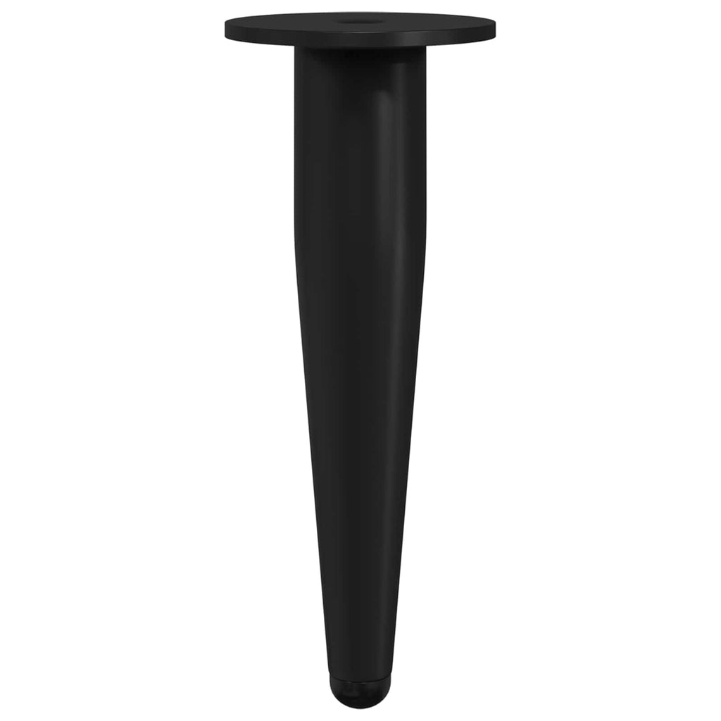 Möbelbeine 2 Pcs Schwarz Ø 40 X 98 Mm Eisen