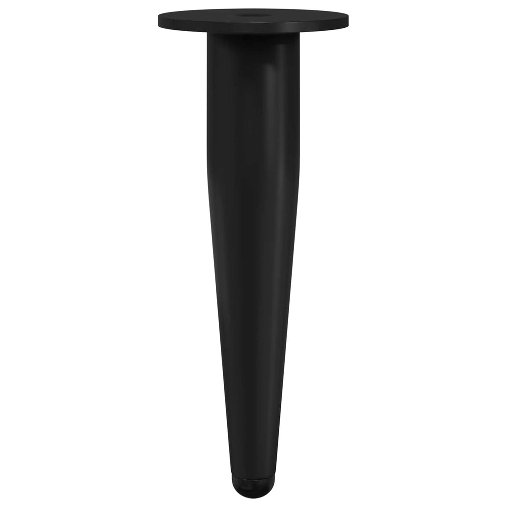Möbelbeine 2 Pcs Schwarz Ø 40 X 98 Mm Eisen