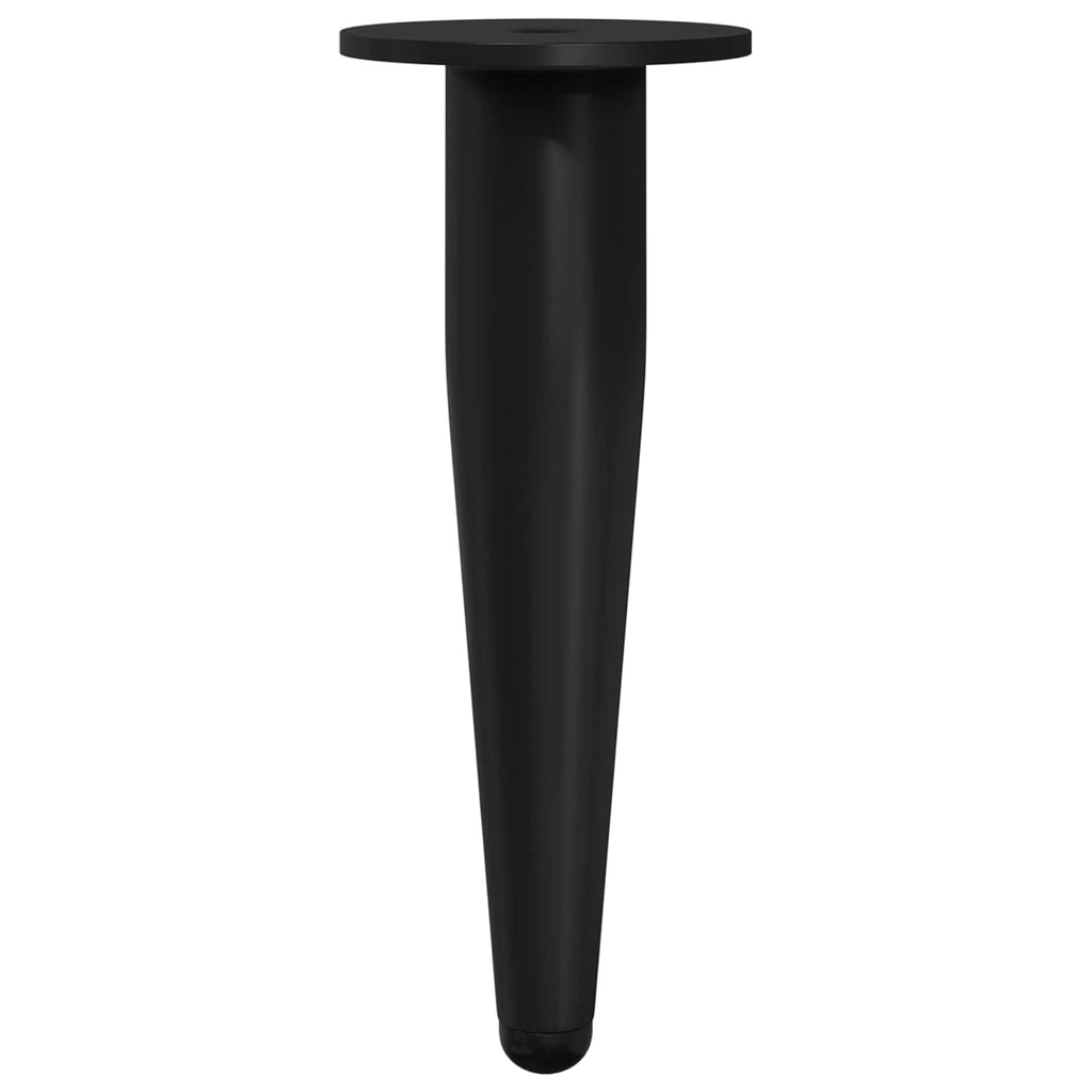 Möbelbeine 2 Pcs Schwarz Ø 40 X 98 Mm Eisen
