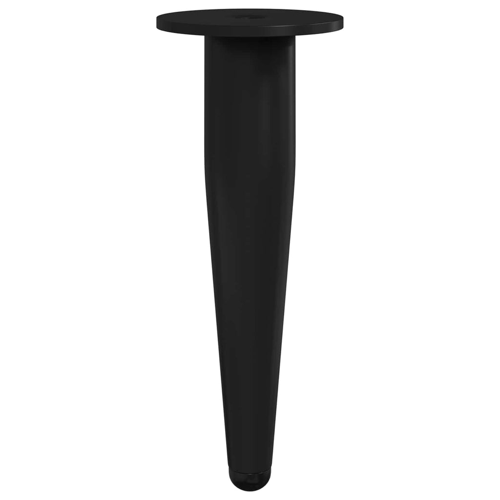Möbelbeine 2 Pcs Schwarz Ø 40 X 98 Mm Eisen