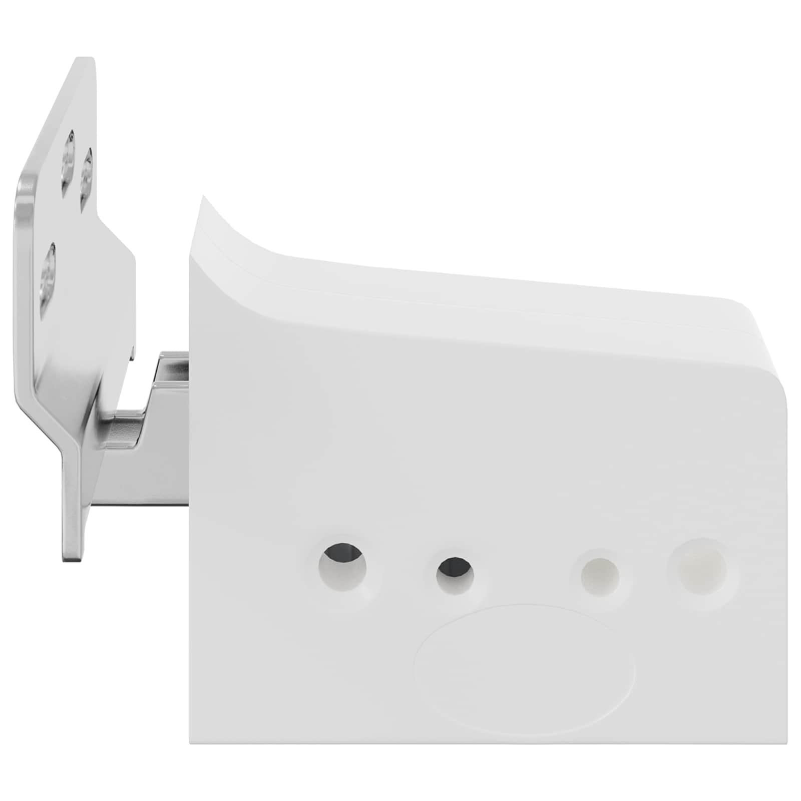 Schrankhängemontagebügel 2 Pcs Weiß 70 X 48 X 19 Mm