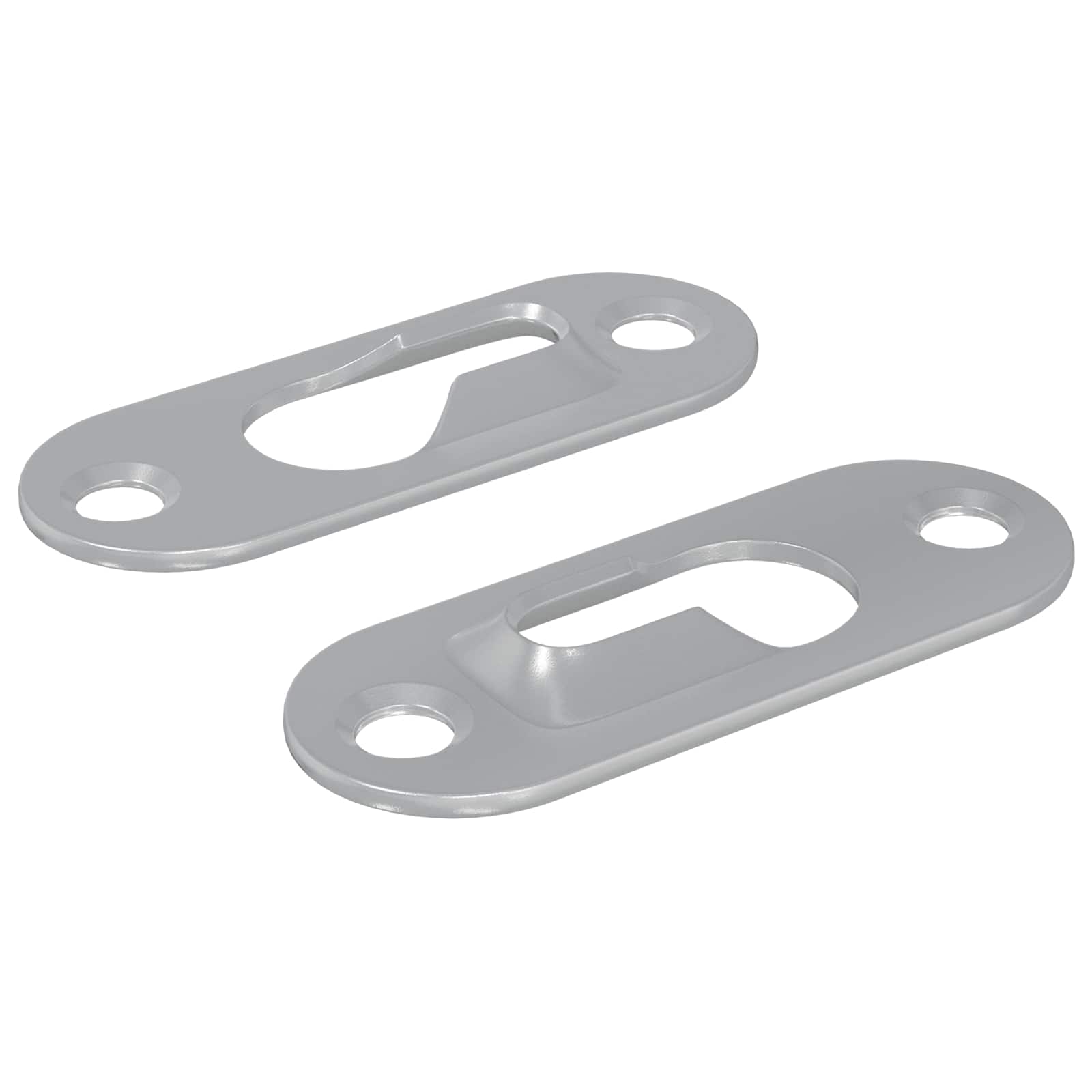 Schlüsselloch-Hänger 2 Pcs Silber 45 X 16 X 3.5 Mm Eisen