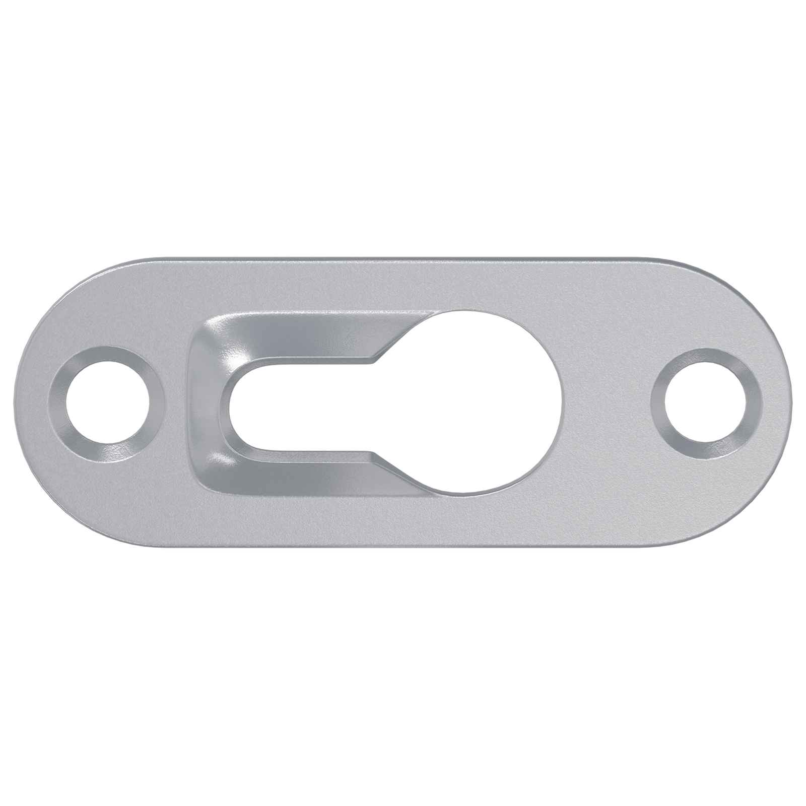 Schlüsselloch-Hänger 2 Pcs Silber 45 X 16 X 3.5 Mm Eisen