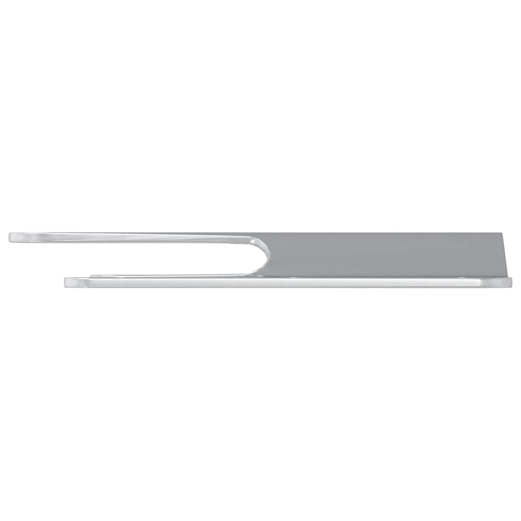 Flush-Montagehalterung 2 Pcs Silber 75 X 66 X 1,4 Mm Stahl