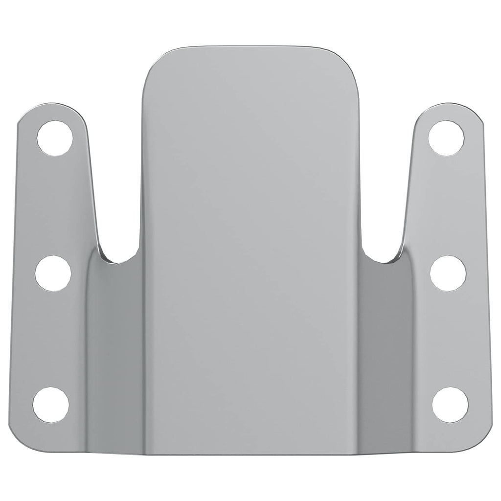 Flush-Montagehalterung 2 Pcs Silber 75 X 66 X 1,4 Mm Stahl