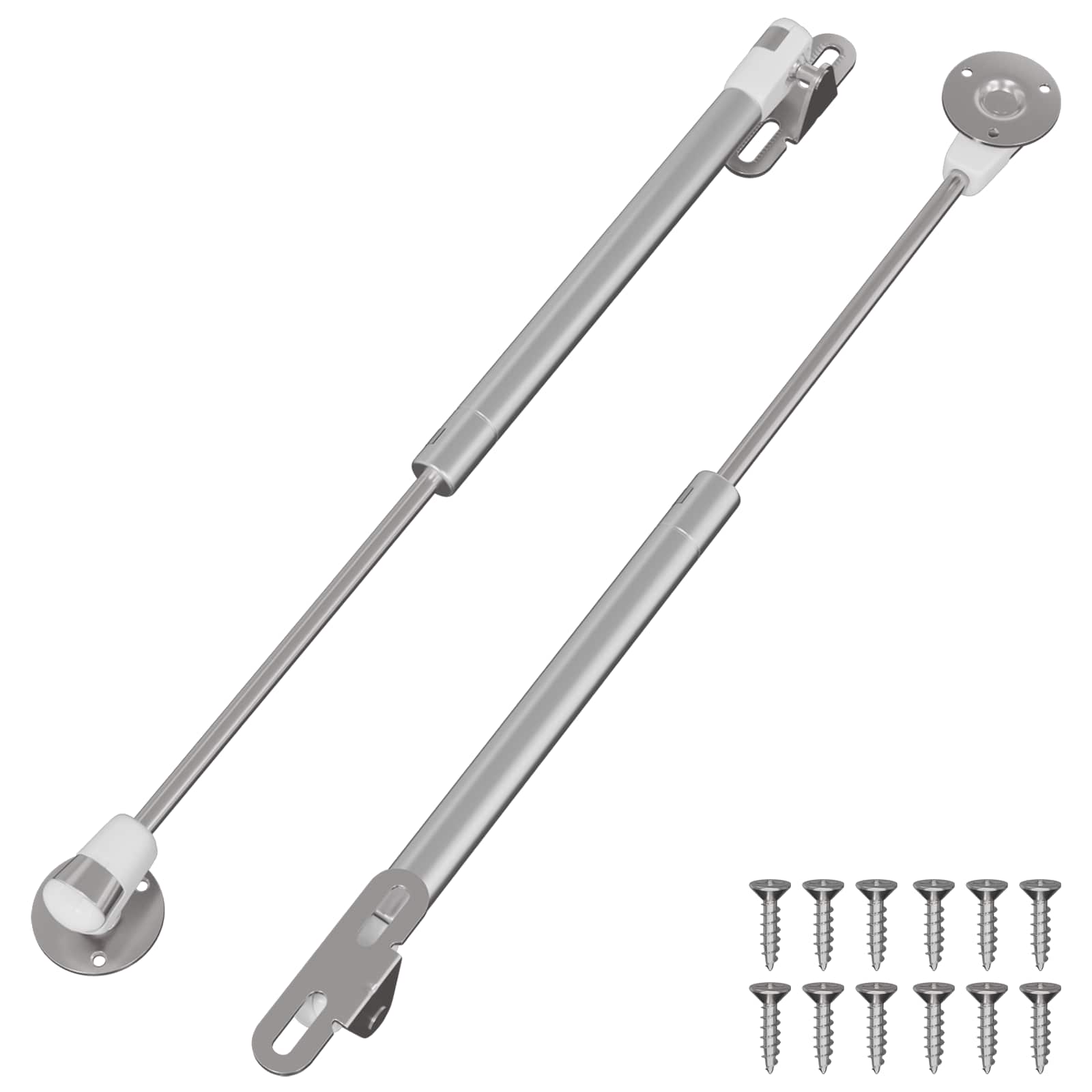 Hydraulische Gasfeder 2 Pcs Silber 280 X 17 X 16 Mm