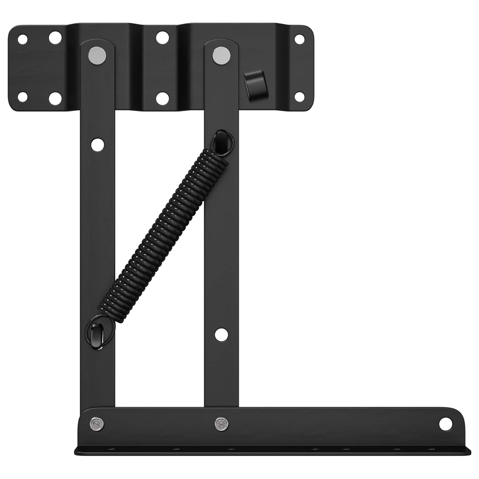 Bettliftmechanismus 2 Pcs Schwarz 340 X 95 X 40 Mm Eisen