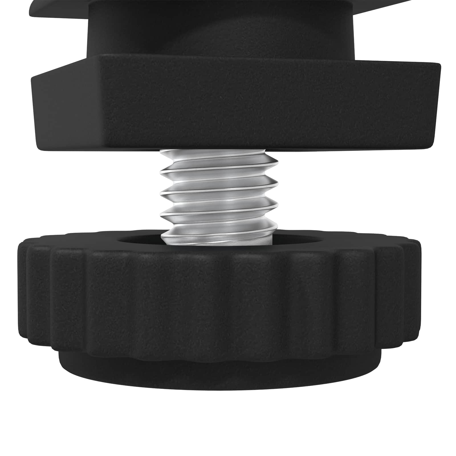 Möbel Leveler Verstellbar 2 Pcs Schwarz M6 Pp