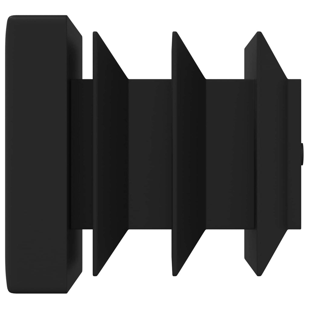 Endkappen 2 Pcs Schwarz 15 X 15 X 15 Mm Pp