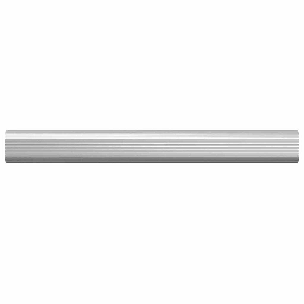 Kleiderstange 2 Pcs Silber 764 X 15 X 29 Mm Aluminiumlegierung