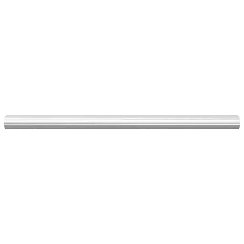 Kleiderstange 2 Pcs Silber 764 X 15 X 29 Mm Aluminiumlegierung