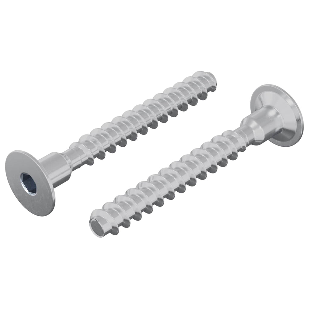 Schraube 2 Pcs Zink-Beschichtet 5 X 40 Mm Eisen