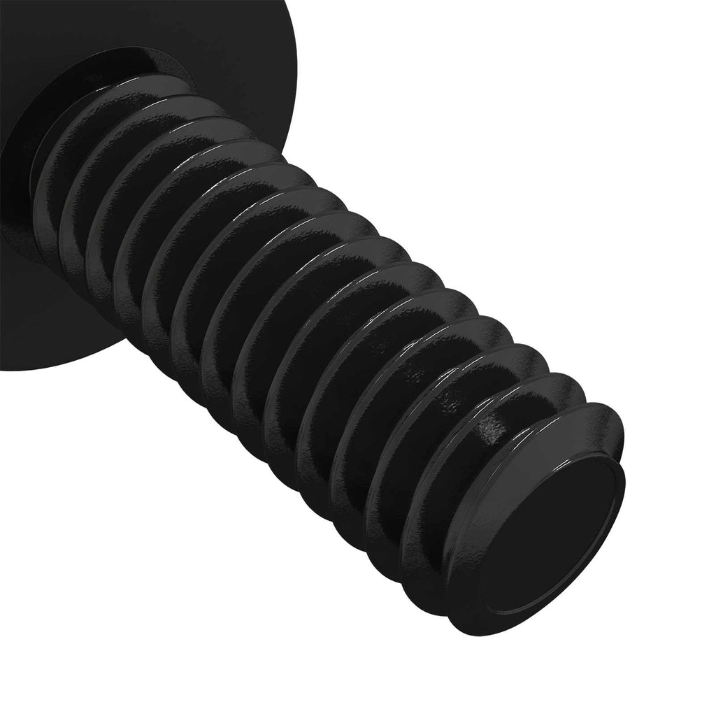 Abstandsschraube 2 Pcs Schwarz M4 Gummi Und Stahl