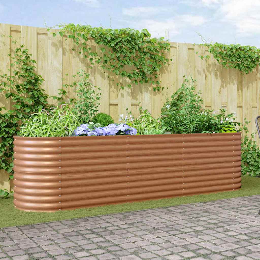 Garten-Hochbeet Verzinkter Stahl