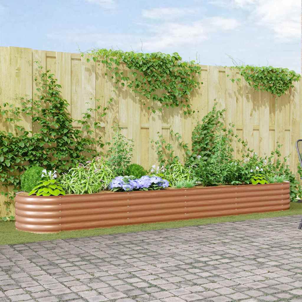 Garten-Hochbeet Verzinkter Stahl