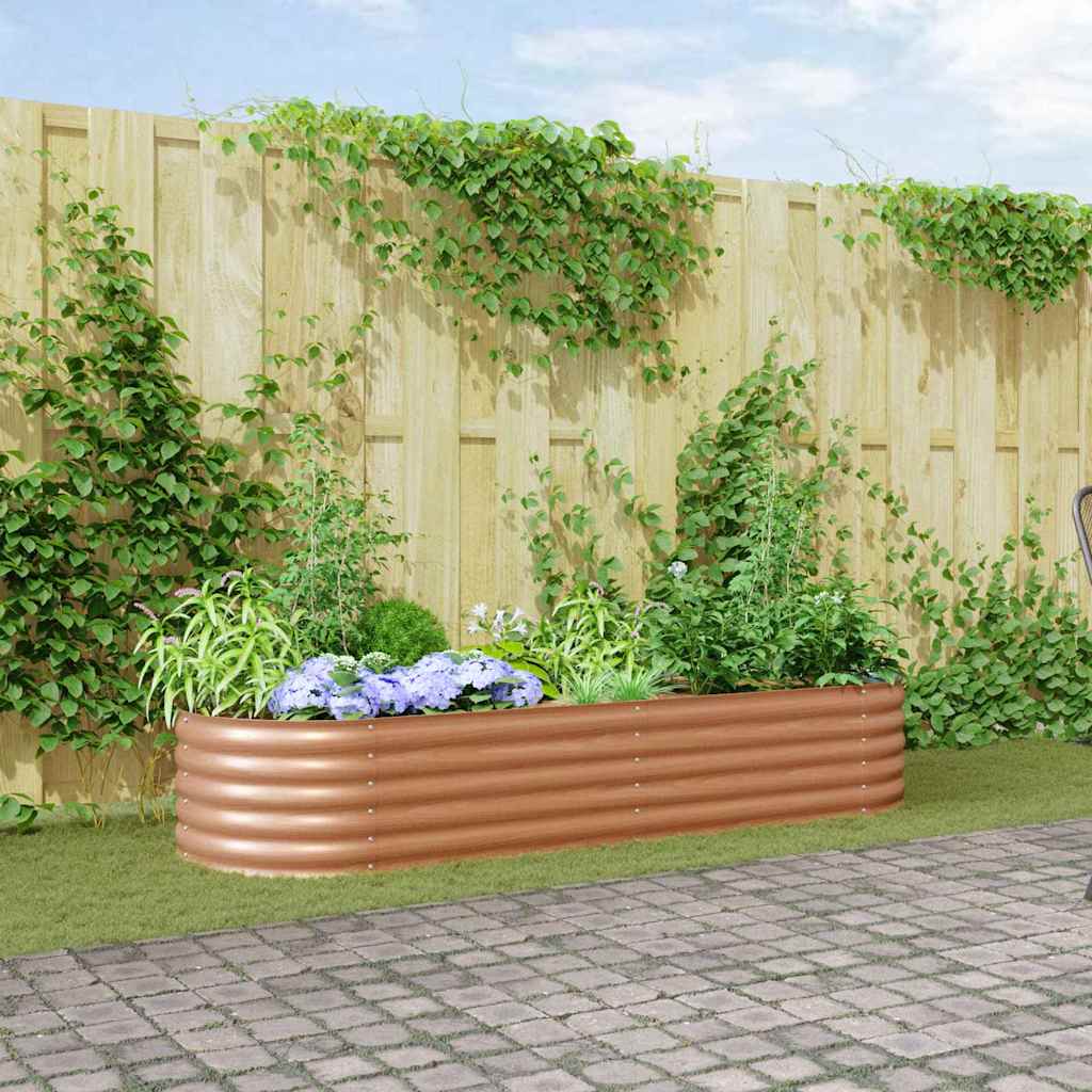Garten-Hochbeet Verzinkter Stahl