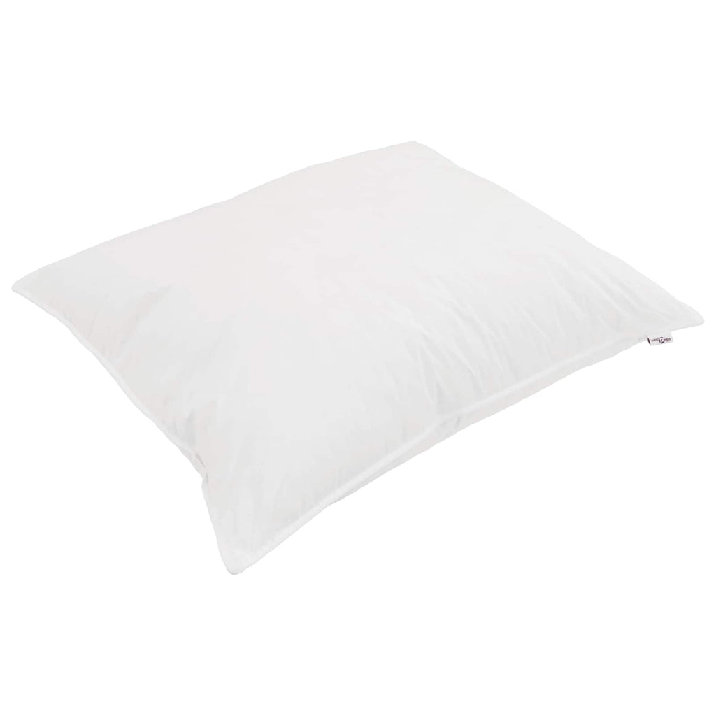 Ganzjahresbettdecke Mit Kissen 2 Pcs Weiß Mikrofaser