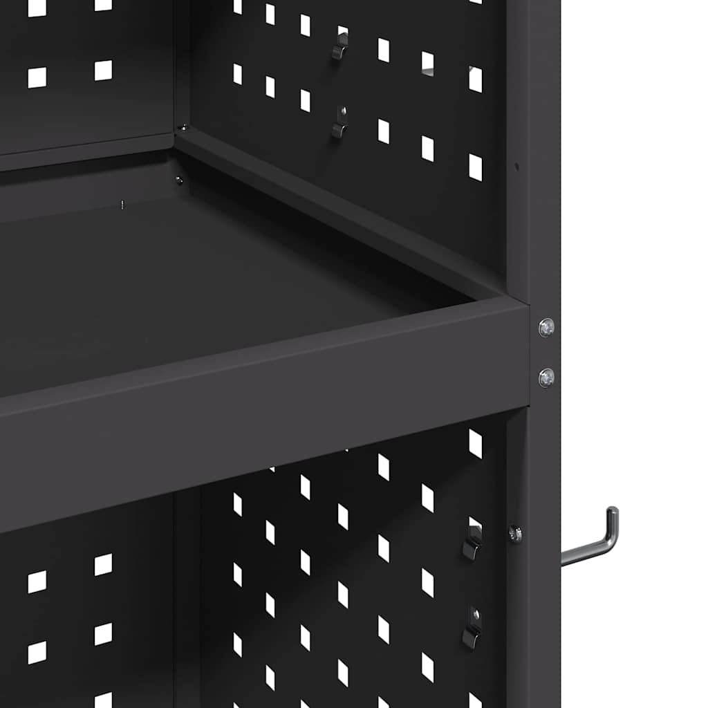 Werkzeugwagen 65 X 35 X 111 Cm Kaltgewalzter Stahl