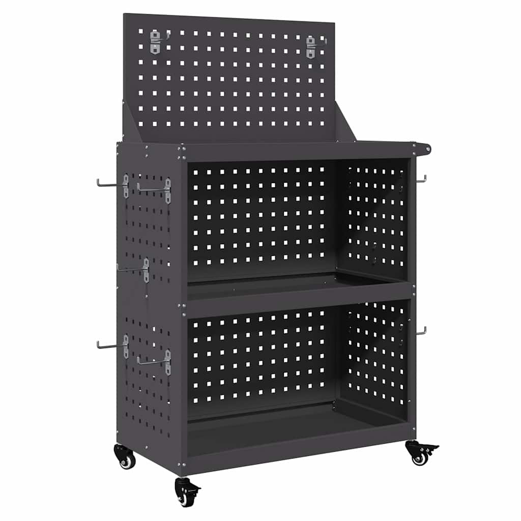 Werkzeugwagen 65 X 35 X 111 Cm Kaltgewalzter Stahl