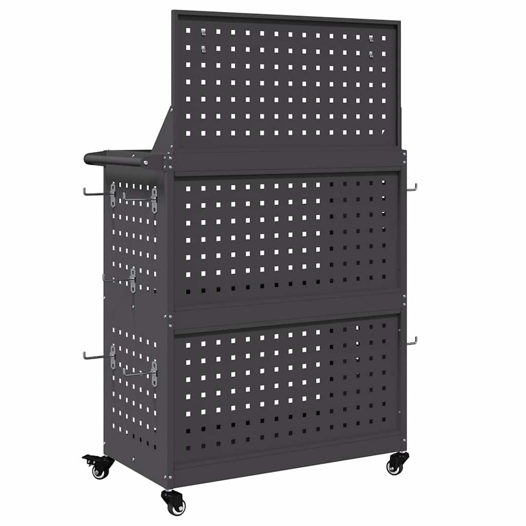 Werkzeugwagen 65 X 35 X 111 Cm Kaltgewalzter Stahl
