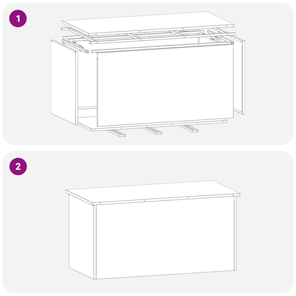 Außenlagerbox Stahl