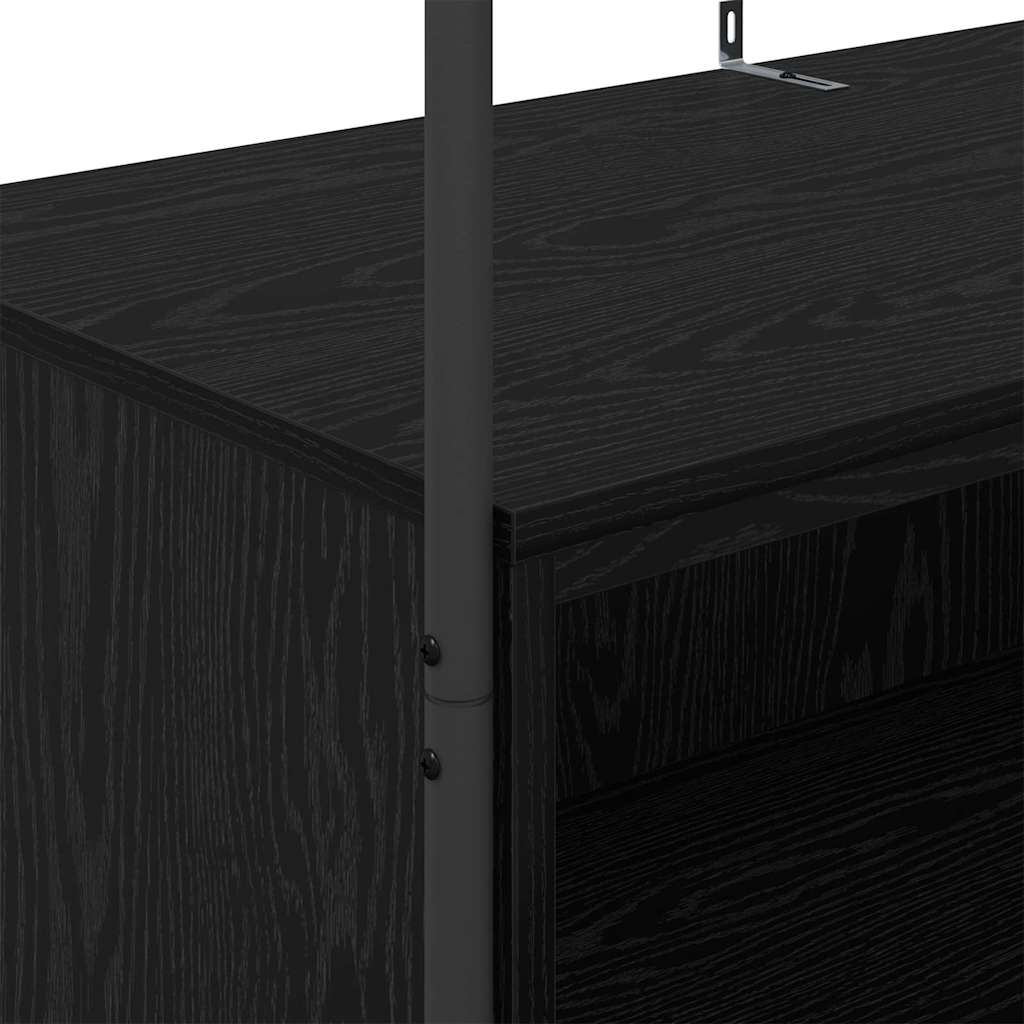 Kleiderständer Schwarz 100 X 44 X 160 Cm Holzwerkstoff