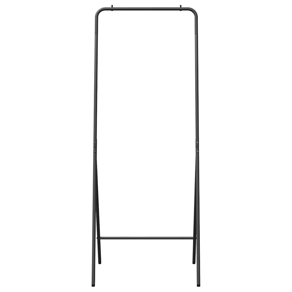 Kleiderständer Schwarz 60 X 53 X 155 Cm Stahl