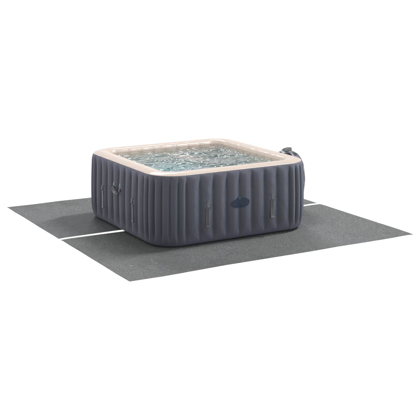 Bodenfolie Für Pools 274 X 274 X 0,1 Cm Vliesstoff