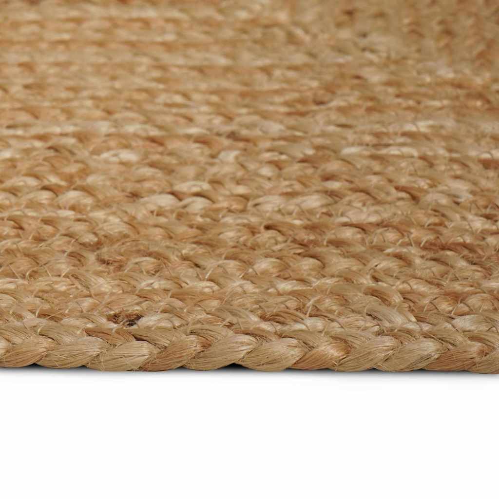 Bereichsteppich Beige 80 X 200 Cm Jute