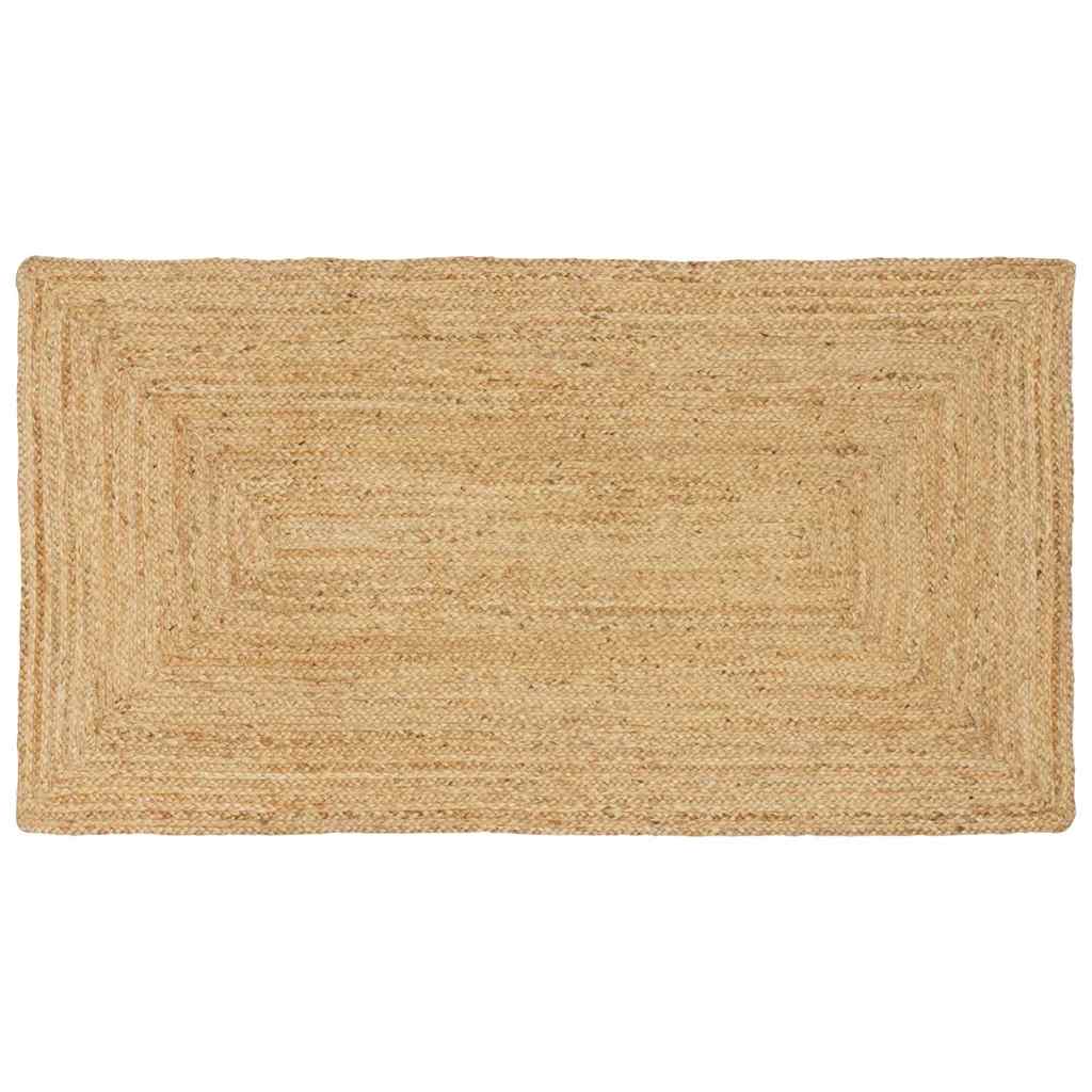Bereichsteppich Beige 80 X 200 Cm Jute