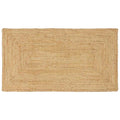 Bereichsteppich Beige 80 X 200 Cm Jute