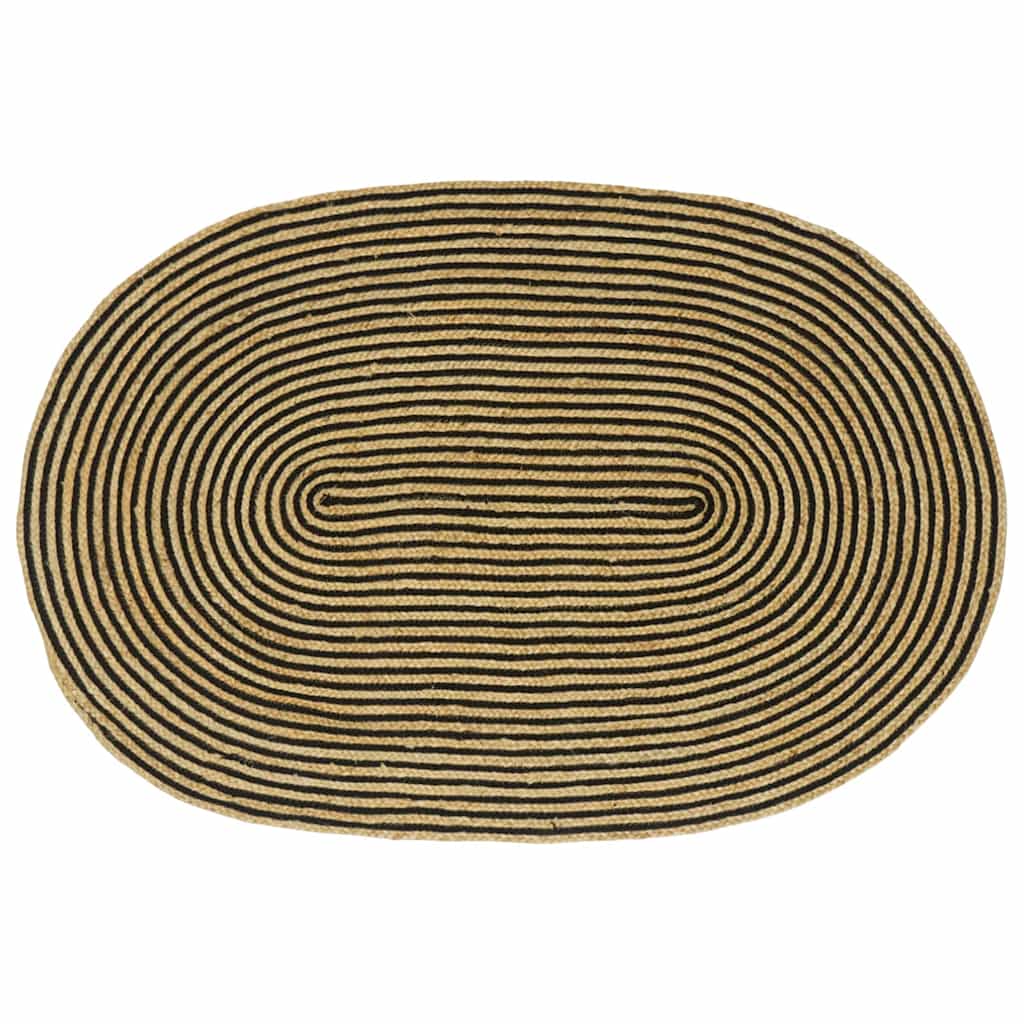 Teppich Natürlich Und Weiß Jute