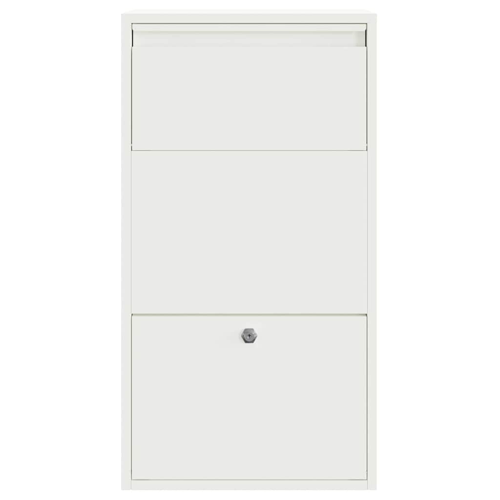 Paketdrop-Box Mit Speicher Mit Tür 44 X 22 X 82 Cm Stahl