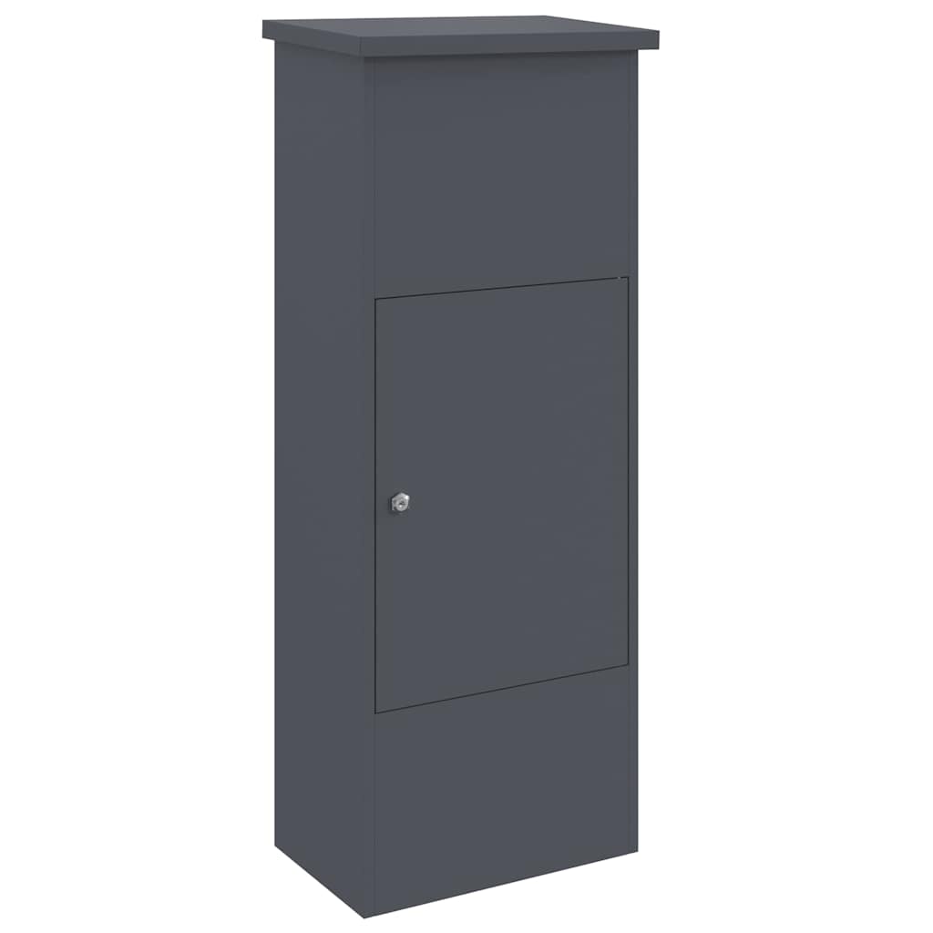 Paketdrop-Box Mit Speicher 44,5 X 29 X 110,5 Cm Stahl